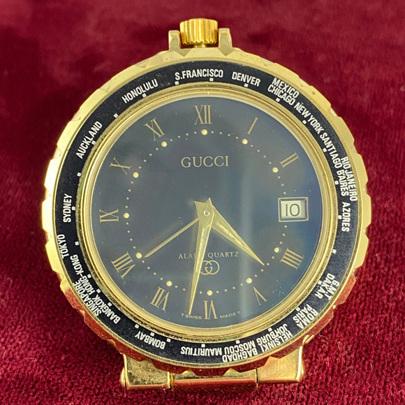 Vintage Gucci World Alarm Clock or Desk Clock - Picture 5 of 6